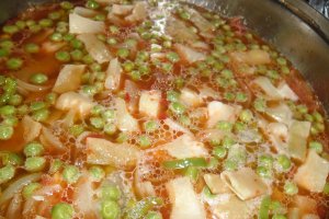 Legume cu oua la cuptor