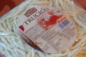 Fructe de mare cu pesto si paste proaspete