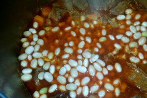 Gulas cu fasole noua - Bob gulas