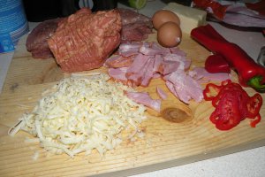 Aperitiv satios cu cartofi si oua