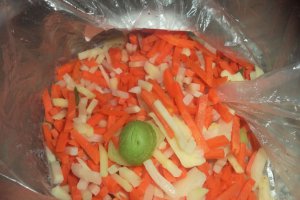 Ciorba de legume cu parmezan