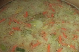 Ciorba de legume cu parmezan