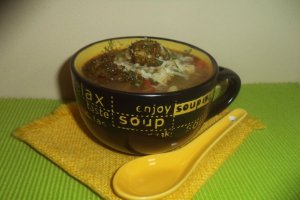 Ciorba de legume cu parmezan