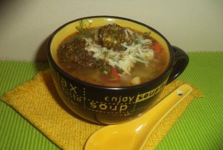 Ciorba de legume cu parmezan