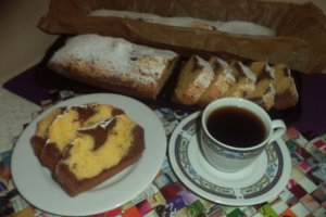 Chec bicolor cu seminte