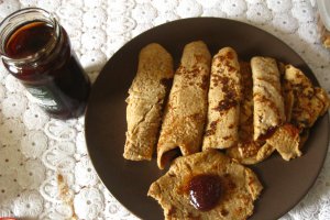 Clatite cu banana si ovaz (vegane)