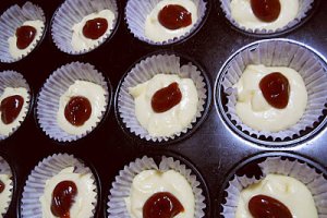Cupcakes cu crema de vanilie