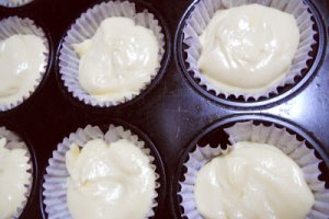 Cupcakes cu crema de vanilie