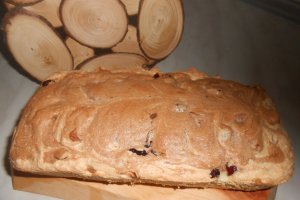 Chec din albusuri cu merisoare