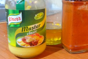 Curcan picant cu miere si mustar