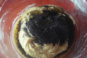 Tort cu mac si portocale