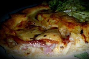 Pizza cu branza Raclette