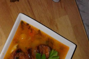 Ciorba de fasole cu zeama de varza