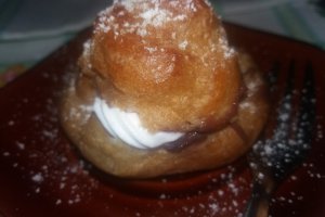 Choux a la creme facute acasa