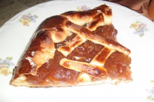 Placinta cu dulceata de pere