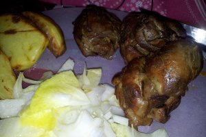 Rasol de Porc Godina cu vin rosu la cuptor