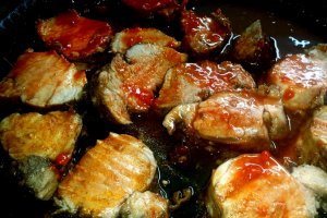 Muschiulet de porc asiatic