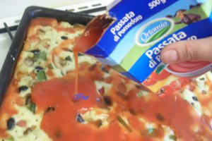Pizza pufoasa