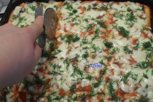 Pizza pufoasa