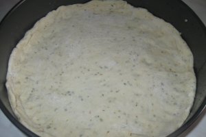 Pizza cu ananas si piept de pui