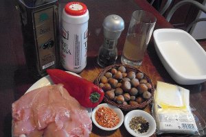 Piept de pui in crusta de alune