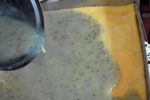 Prajitura Multicolorata cu fructe