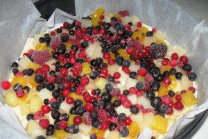 Tarta cu fructe de padure