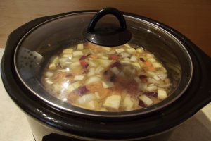 Ciorba dulce-picanta cu ardei copt la slow cooker Crock-Pot 4,7 L