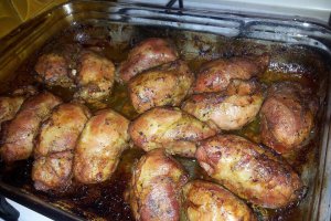 Friptura din carne frageda de porc cu bere la cuptor
