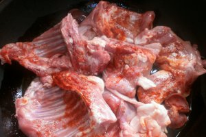Tocanita de legume cu carne de iepure