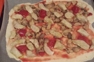 Pizza cu pui