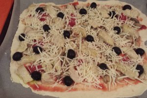 Pizza cu pui