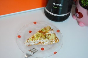 Tortulet din foi de placinta cu crema de fistic