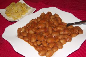 Fasole scazuta, de post, preparata la slow cooker Crock-Pot