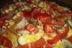 Legume stir-free la tava in cuptor