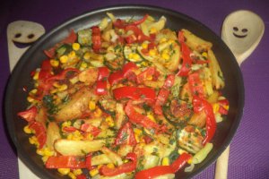 Legume stir-free la tava in cuptor