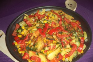 Legume stir-free la tava in cuptor