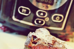 Negresa cu kiwi si dulceata de agrise la slow cooker Crock-Pot