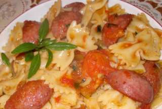 Farfalle cu 