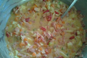 Briose aperitiv mozaic