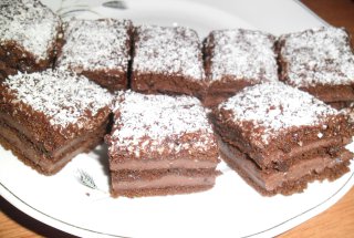 Pandispan cu ciocolata