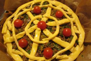 Tarta cu ficatei de pui