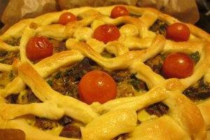 Tarta cu ficatei de pui