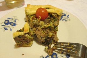 Tarta cu ficatei de pui
