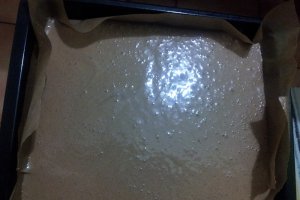 Prajitura cu crema de branza si budinca de fistic