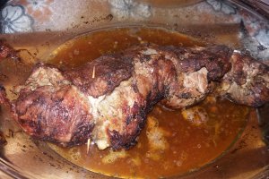 Rulada de porc cu ciuperci