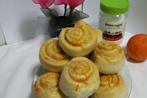 Spirale cu nuca de cocos si portocale