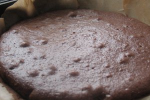 Tort Floarea Soarelui cu crema de gris (de post)