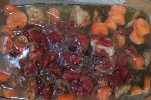 Friptura de porc cu bere neagra