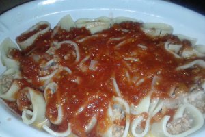 Paste "Osso Buco" umplute cu carne